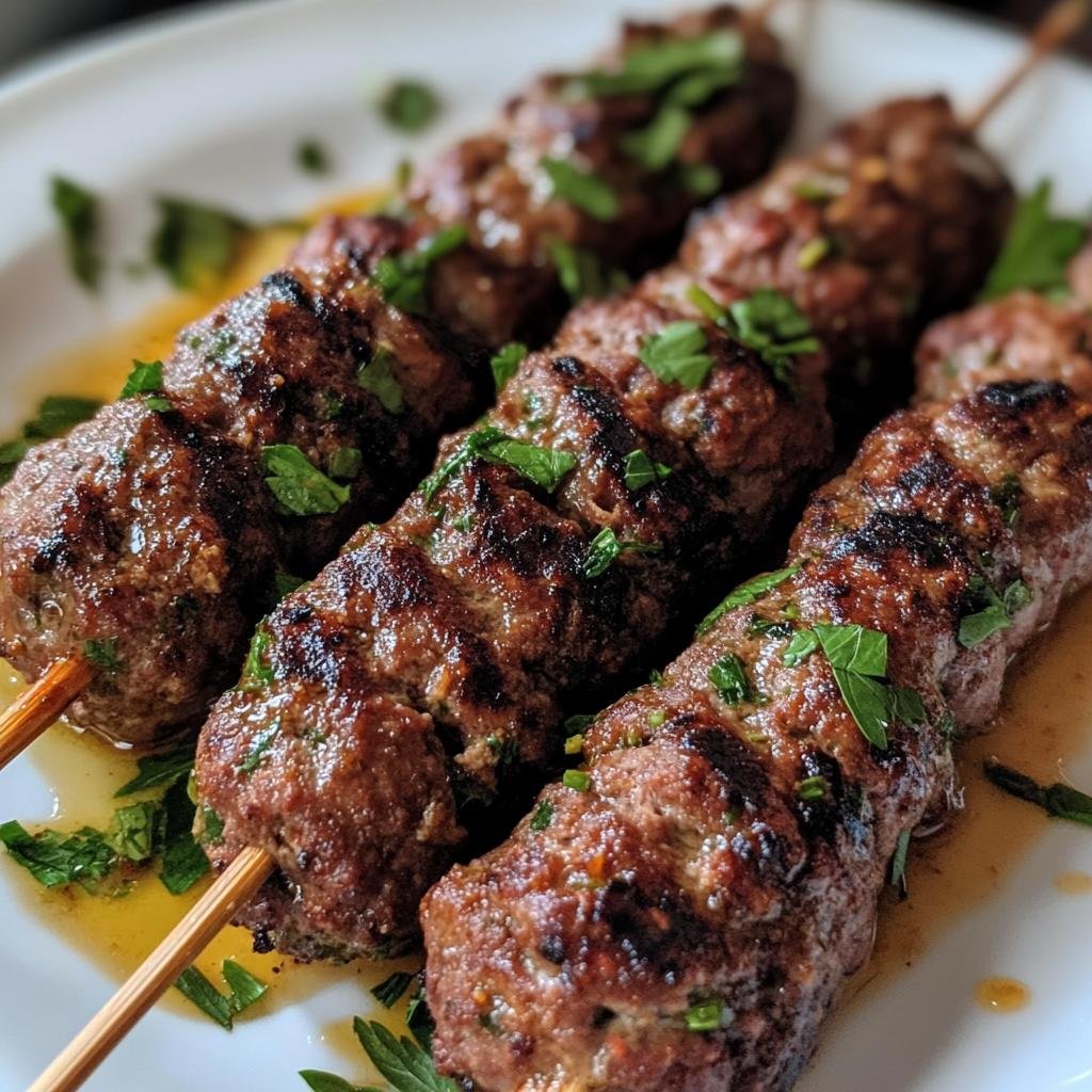 Beef Kofta Kebabs