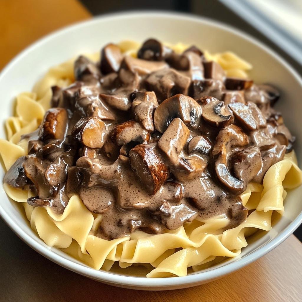 Beef Stroganoff - detail 2