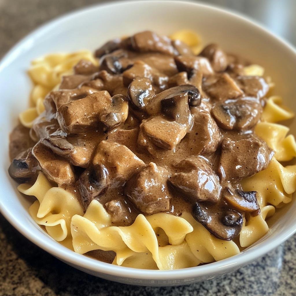Beef Stroganoff