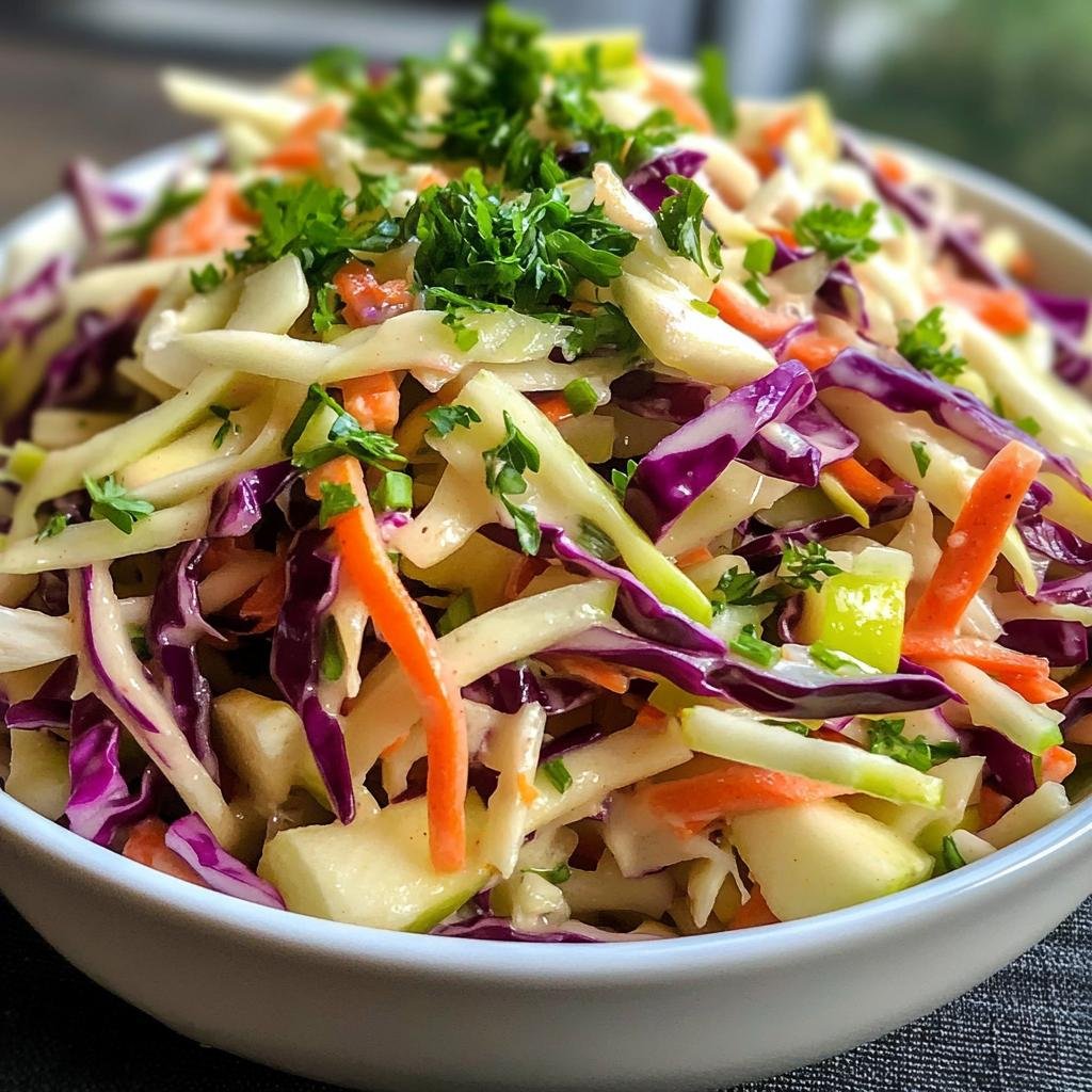 Cabbage Apple Slaw