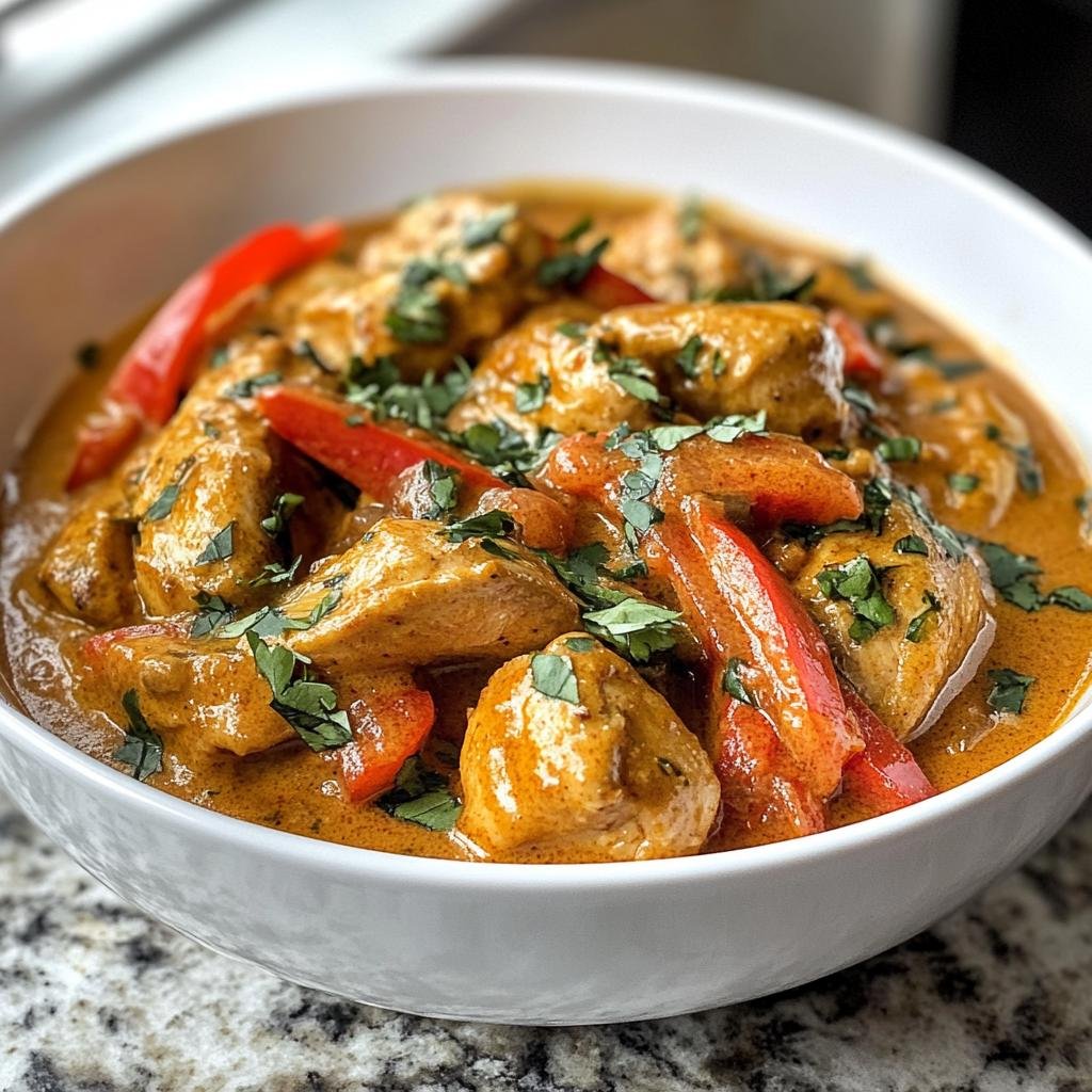 Coconut Curry Chicken - detail 2