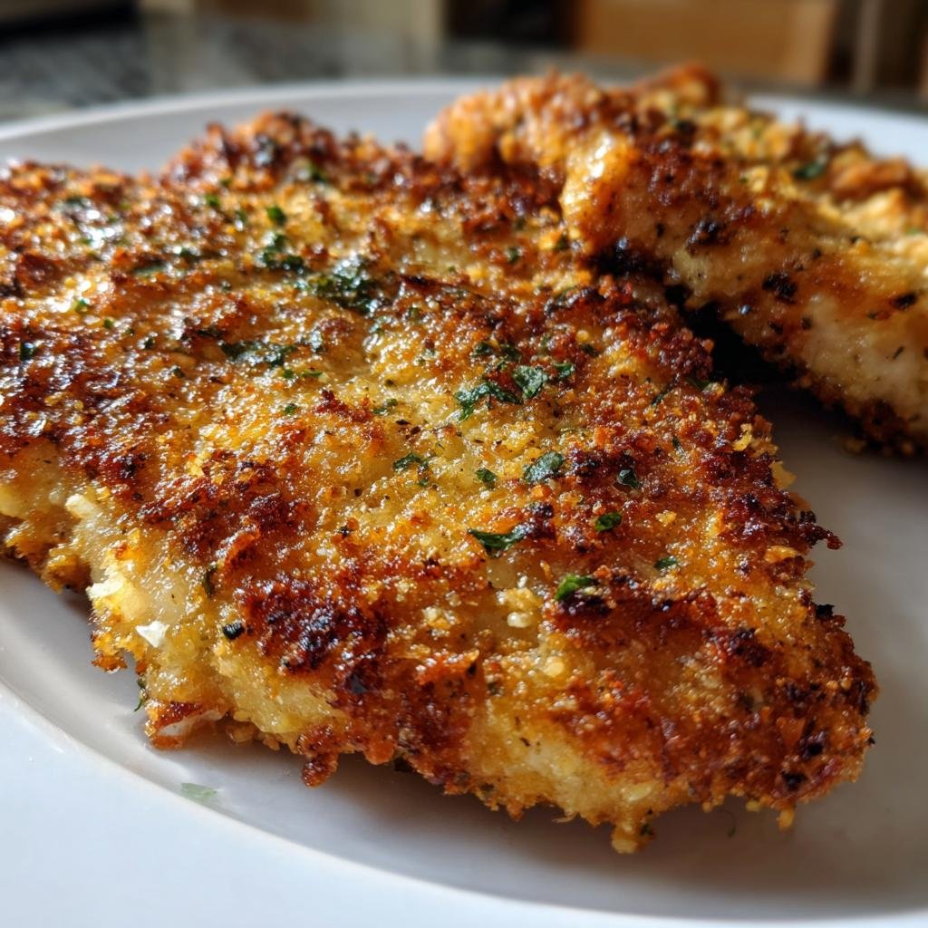 Crispy Parmesan Crusted Chicken - detail 2