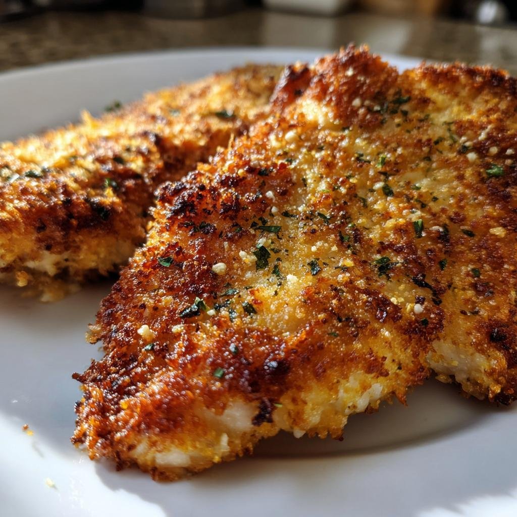 Crispy Parmesan Crusted Chicken - detail 3