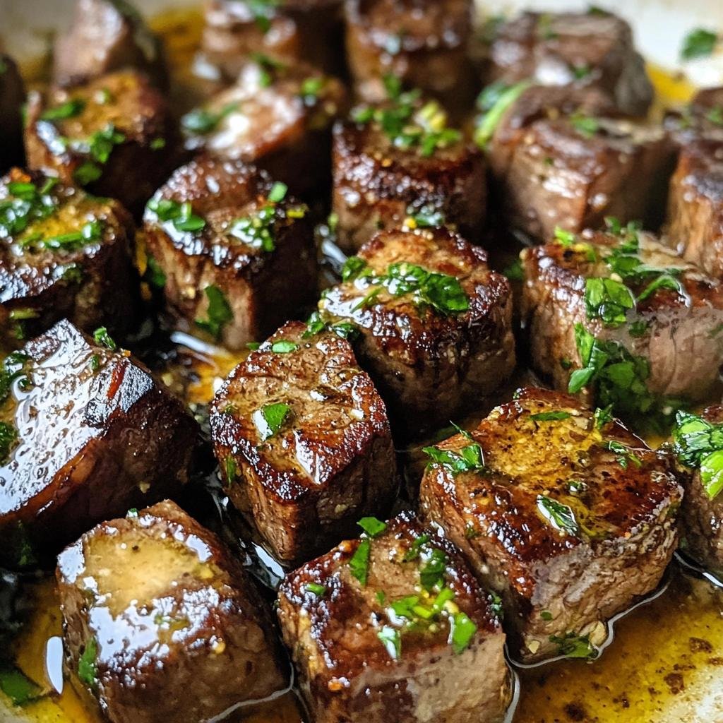 Garlic Butter Steak Bites