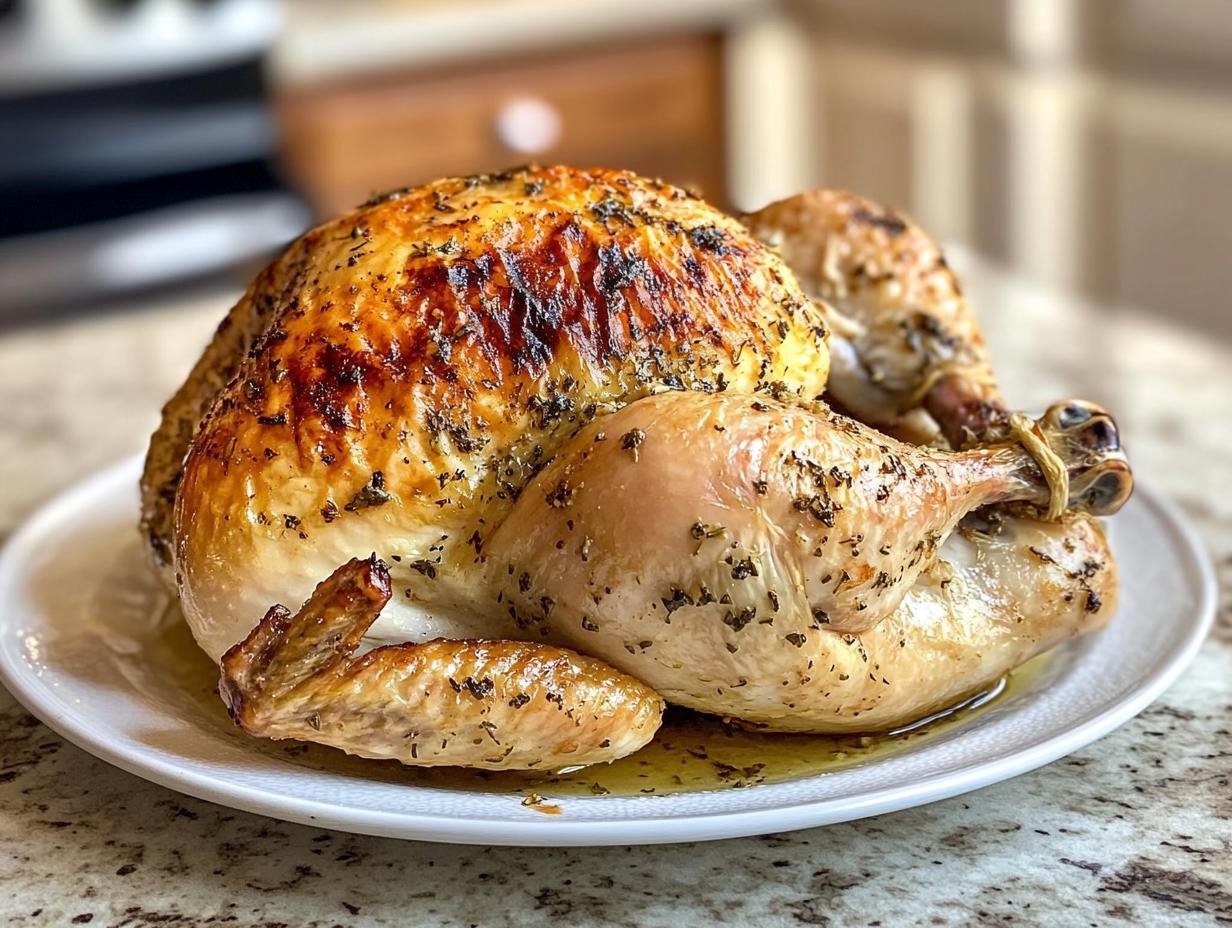 Garlic Herb Butter Roast Chicken - detail 1