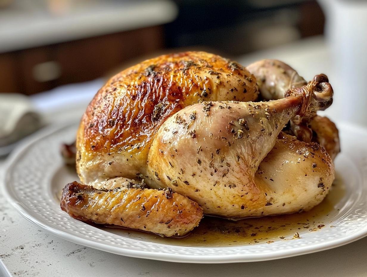 Garlic Herb Butter Roast Chicken - detail 2