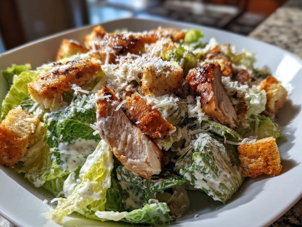 Grilled Chicken Caesar Salad