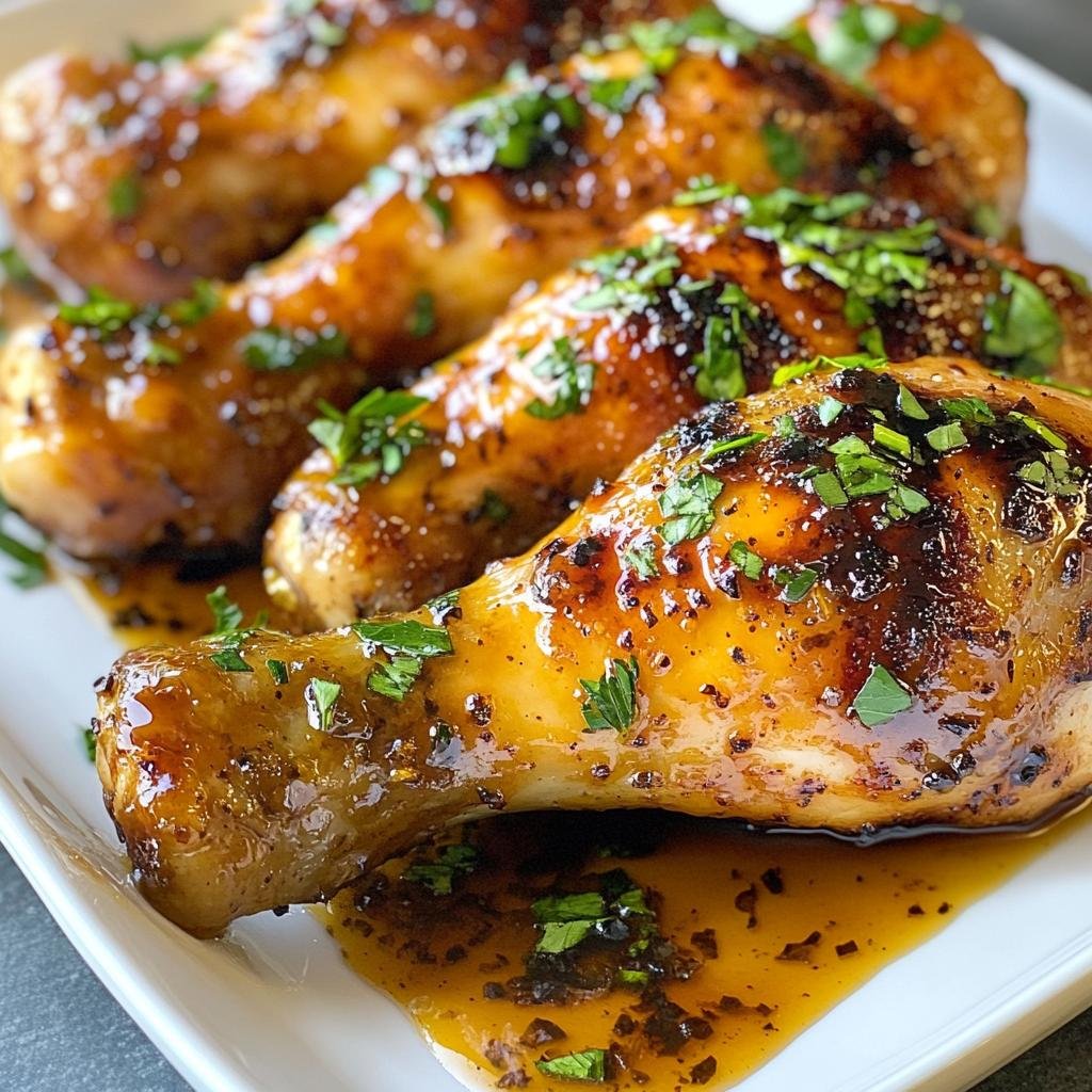 Maple Mustard Chicken Drumsticks