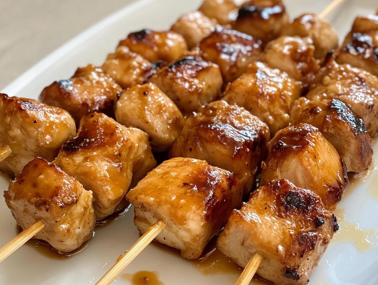 Peanut Butter Chicken Skewers - detail 3