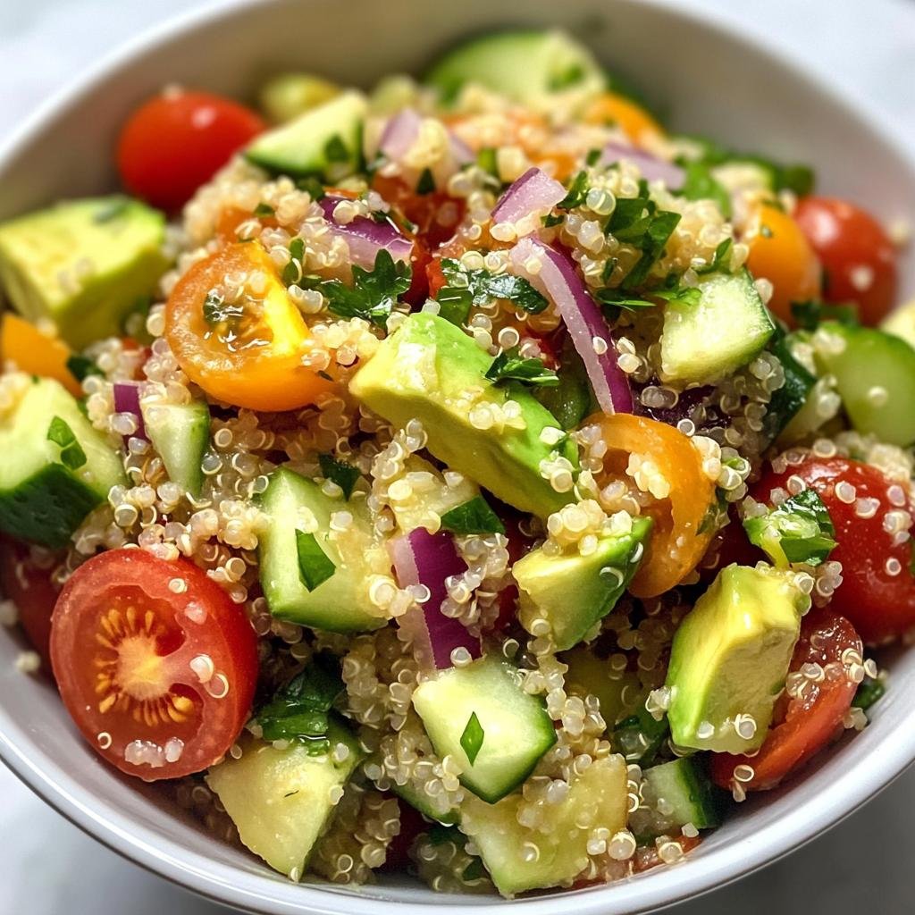 Quinoa Avocado Salad - detail 1