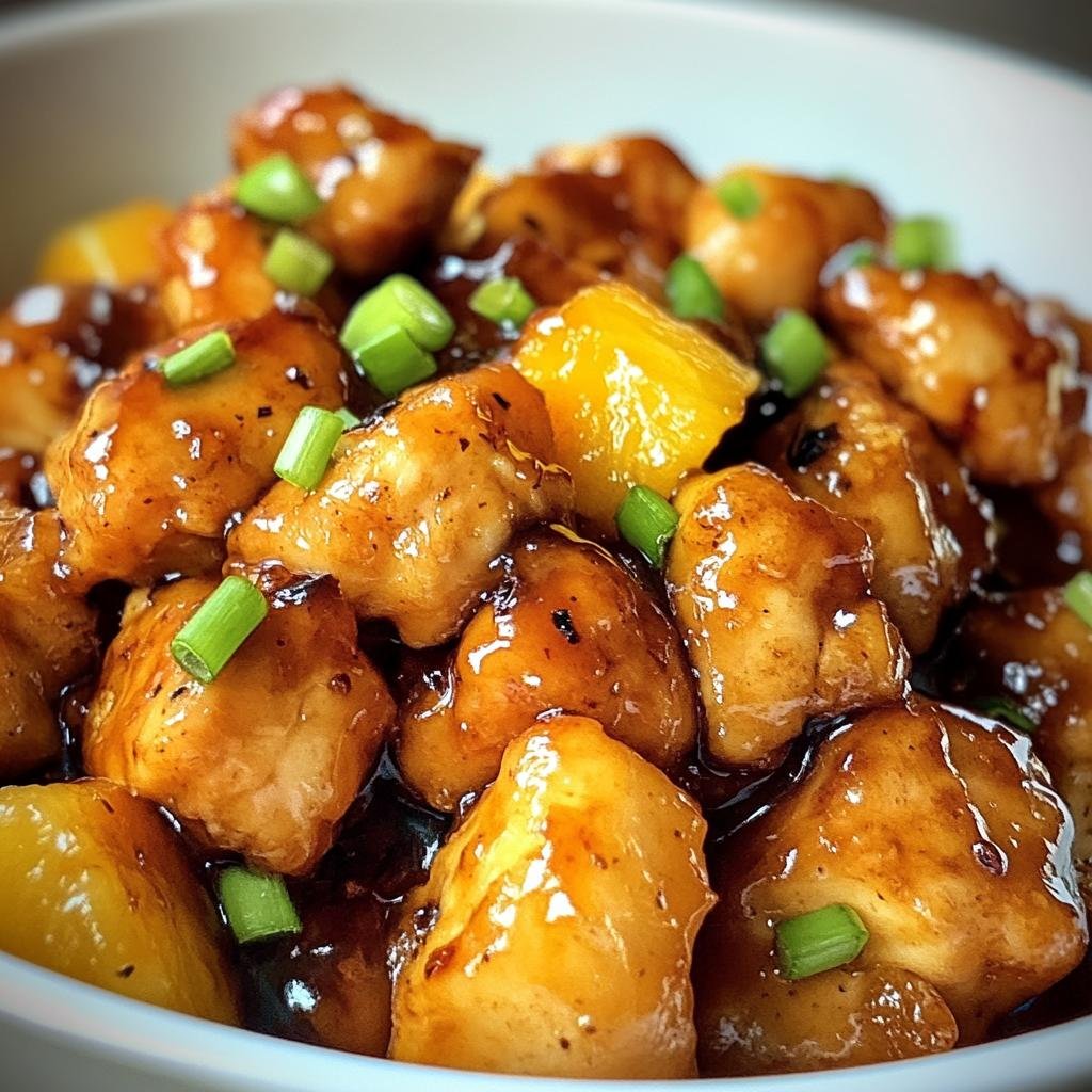 Teriyaki Pineapple Chicken