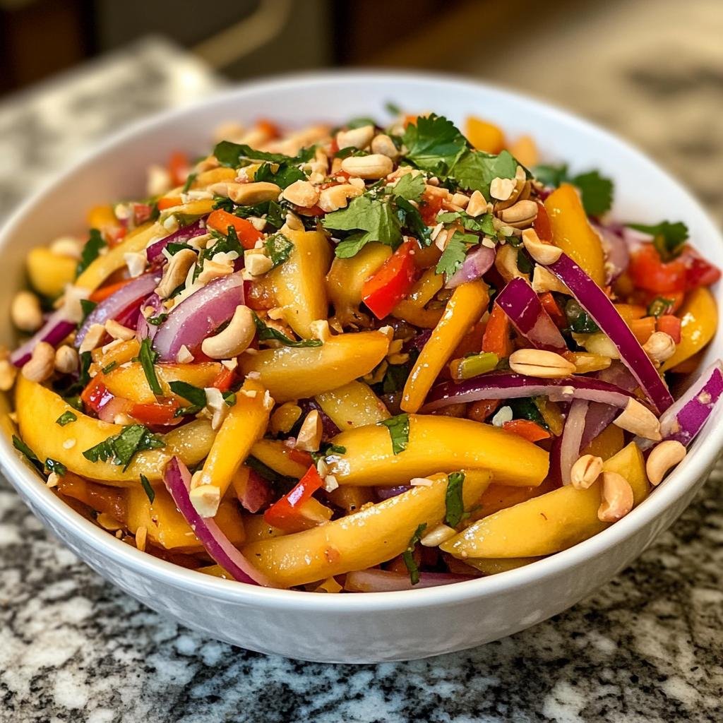 Thai Mango Salad - detail 1