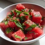 Watermelon Mint Salad